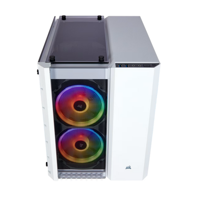 CORSAIR Crystal Series 280X RGB Micro Tower Case - White