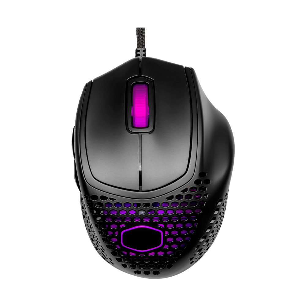 Cooler Master MM720 RGB Wired Gaming Mouse - Glossy Black