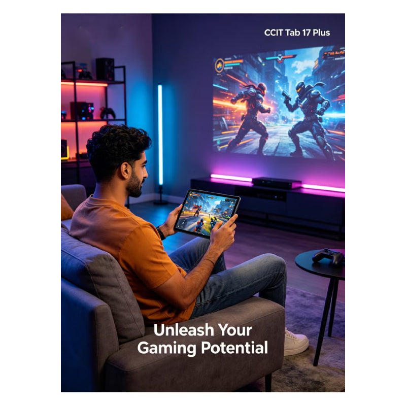 CCIT Tab 17 Plus Tablet - 11" IPS LCD / 16GB RAM / 1TB / 5G / 12000mAh / Blue