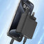 Earldom GaN Fast Charging Power Adapter - 65W / USB-C / USB-A / Black