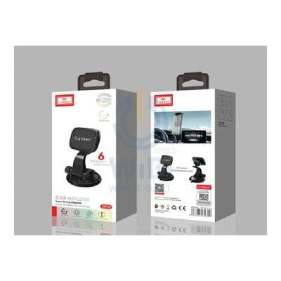 Earldom EH110 Magnetic Car Phone Mount Holder - Black Accessories > Mobiles & Tablets > Mobiles > Mobile Holder / Stands