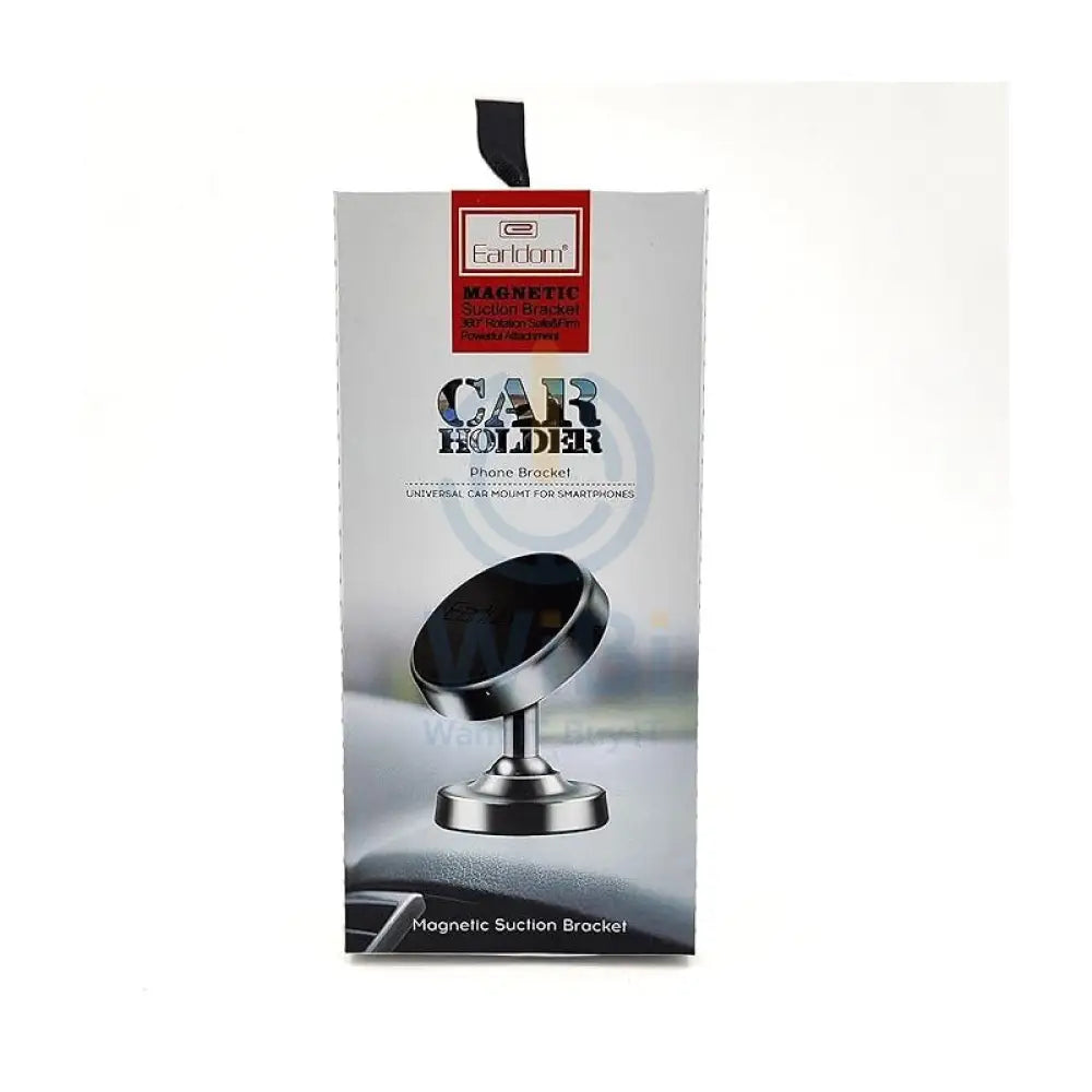 Earldom ET-EH55 Magnetic Car Phone Holder - Silver Accessories > Mobiles & Tablets > Mobiles > Mobile Holder / Stands