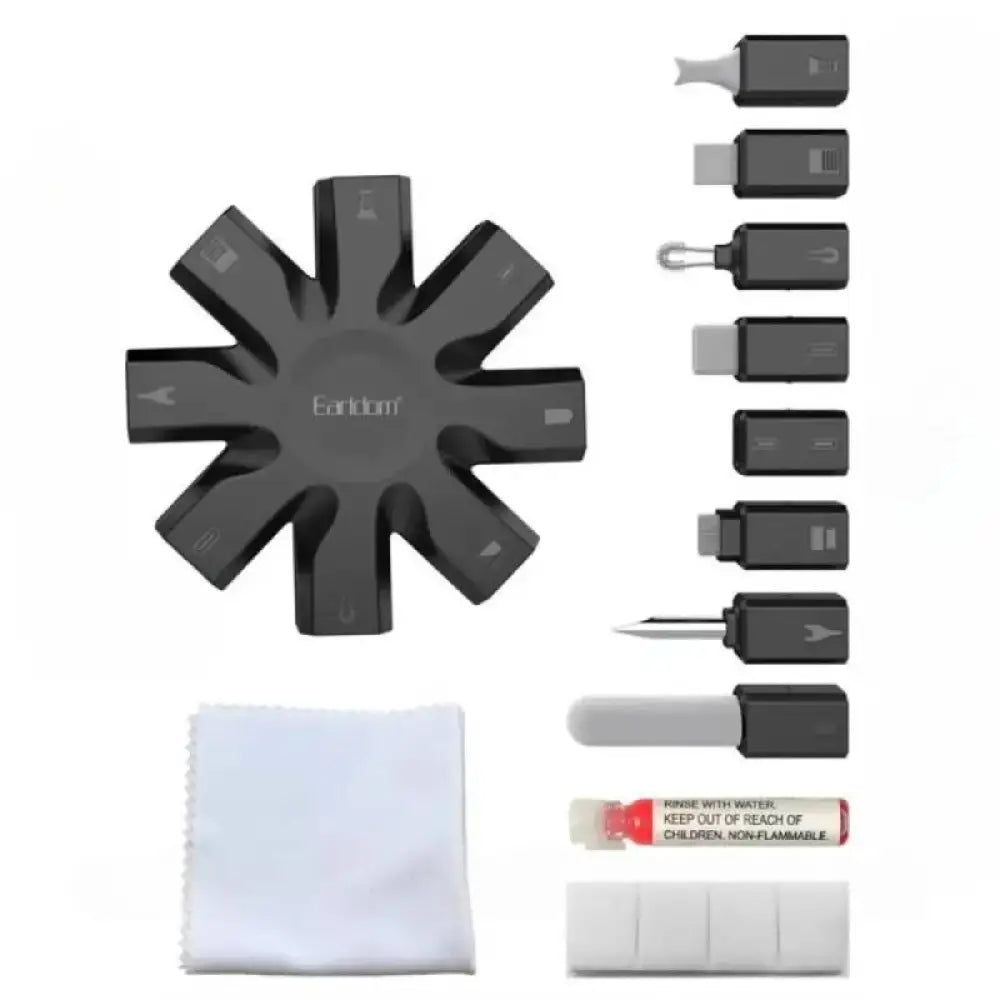 Earldom ET-T07 8-in-1 Multi-Function Cleaning Kit - Black Accessories > Other Accessories