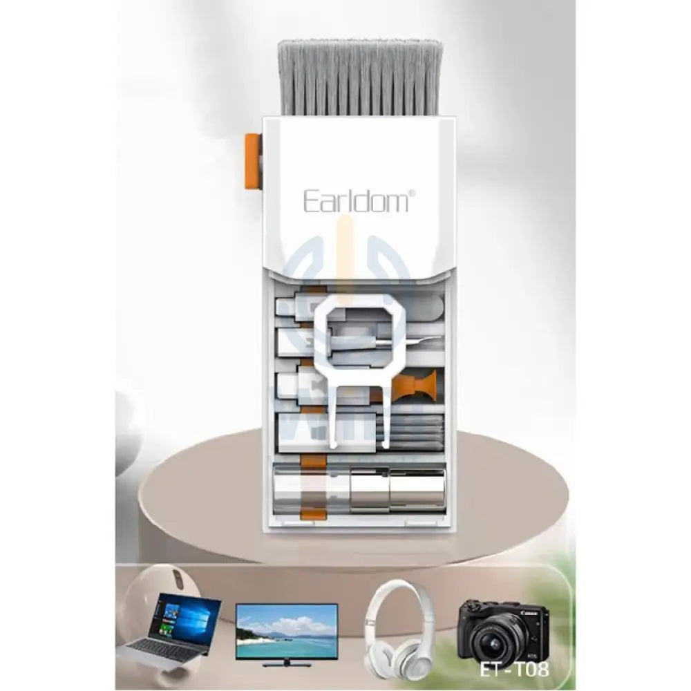Earldom ET-T08 8-in-1 Multi-Function Cleaning Kit - White Accessories > Other Accessories