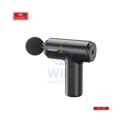 Earldom ET-V6 Mini Vibration Massage Gun - 1200mAh / Black Accessories > Smart Devices