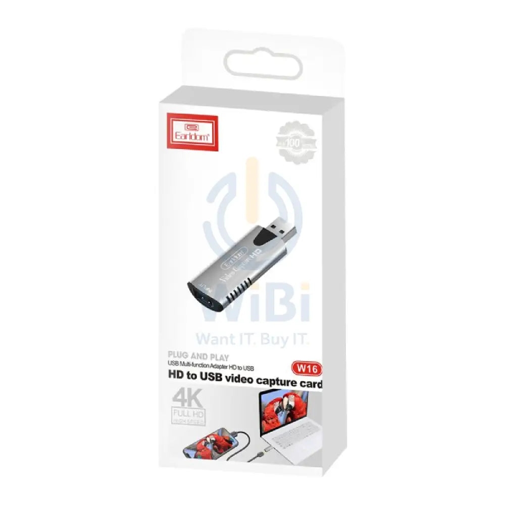 Earldom ET-W16 HDMI TO USB 3.0 Video Capture Card Accessories > USB Hub