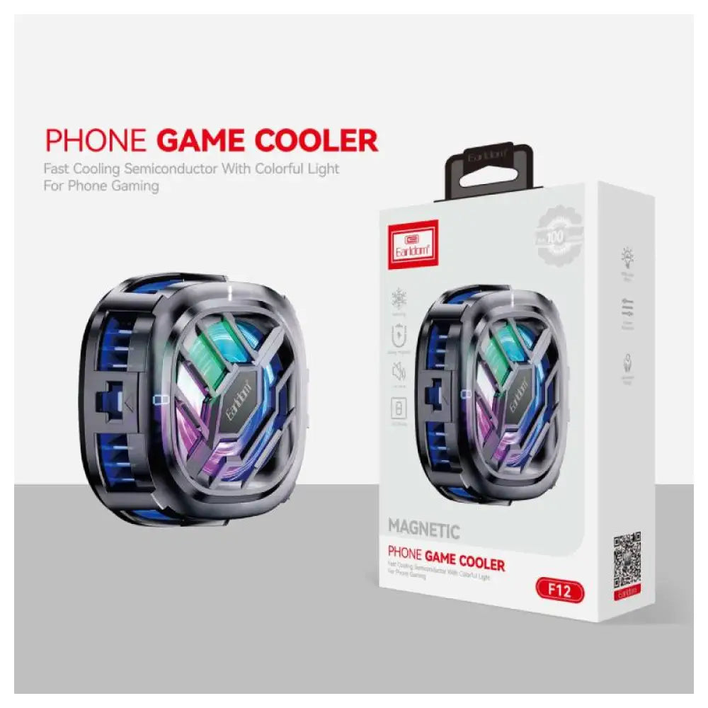 Earldom F12 Smartphone Cooling Fan for Mobile Gaming Accessories > Other Accessories