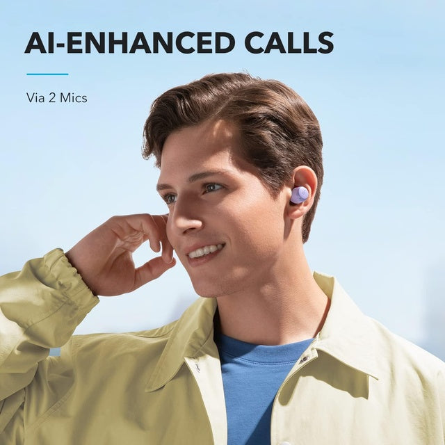 Anker Soundcore TWS A20i Wireless Earbuds - Purple