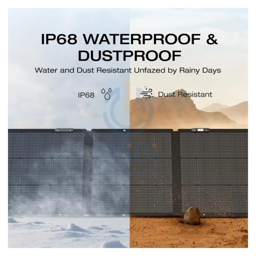 الألواح الشمسية المحمولة بقدرة 160 وات EcoFlow 160 واط اكسسوارات > الألواح الشمسية