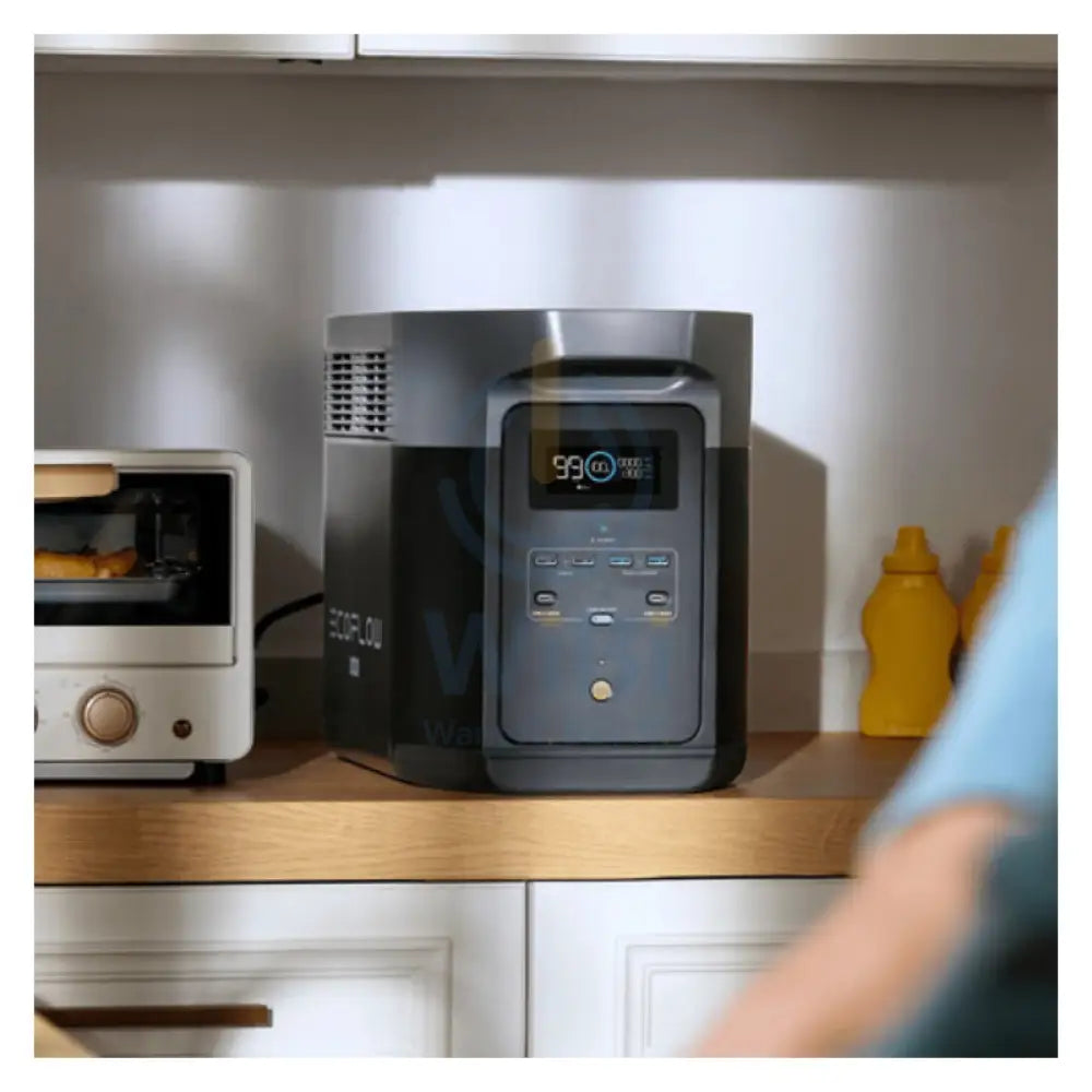 محطة EcoFlow DELTA 2 ماكس المحمولة  - 2048Wh / 1800W / واي-فاي  بلوتوث اكسسوارات > محطة طاقة