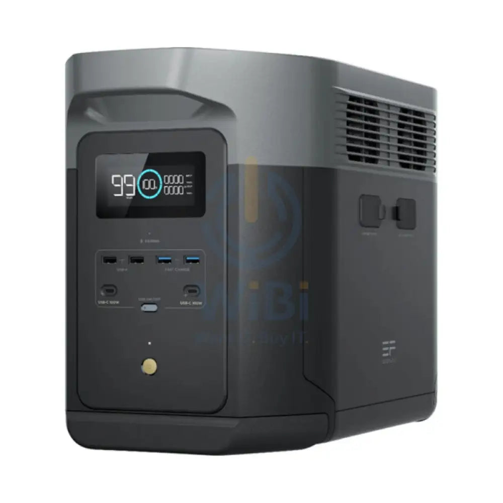 محطة EcoFlow DELTA 2 ماكس المحمولة  - 2048Wh / 1800W / واي-فاي  بلوتوث اكسسوارات > محطة طاقة