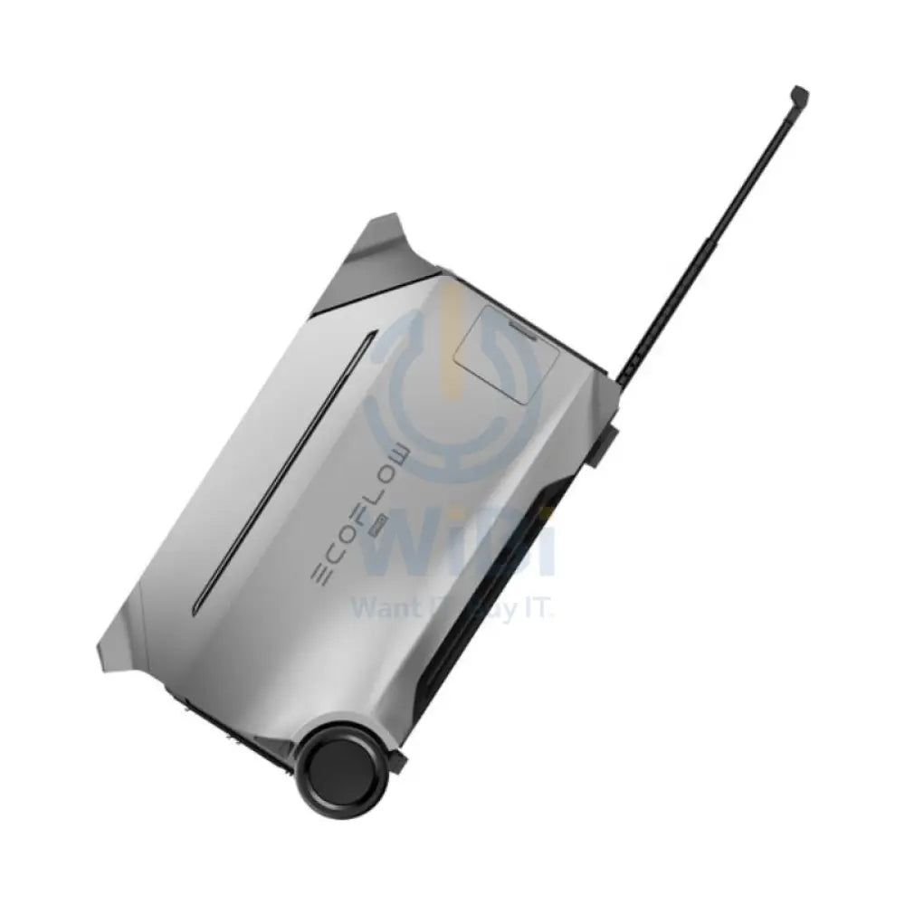 طاقة EcoFlow DELTA DELTA برو 3 المحمولة  - 4096 واط/ساعة / فضي + لوحة الطاقة الشمسية EcoFlow 400 واط المحمولة  اكسسوارات >