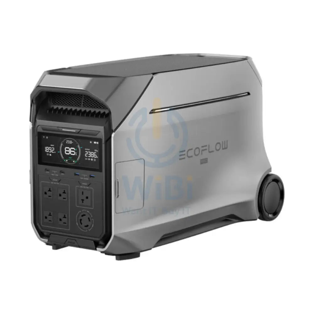 محطة EcoFlow DELTA DELTA برو 3 المحمولة  - 4096 واط/ساعة / فضي اكسسوارات > محطة طاقة