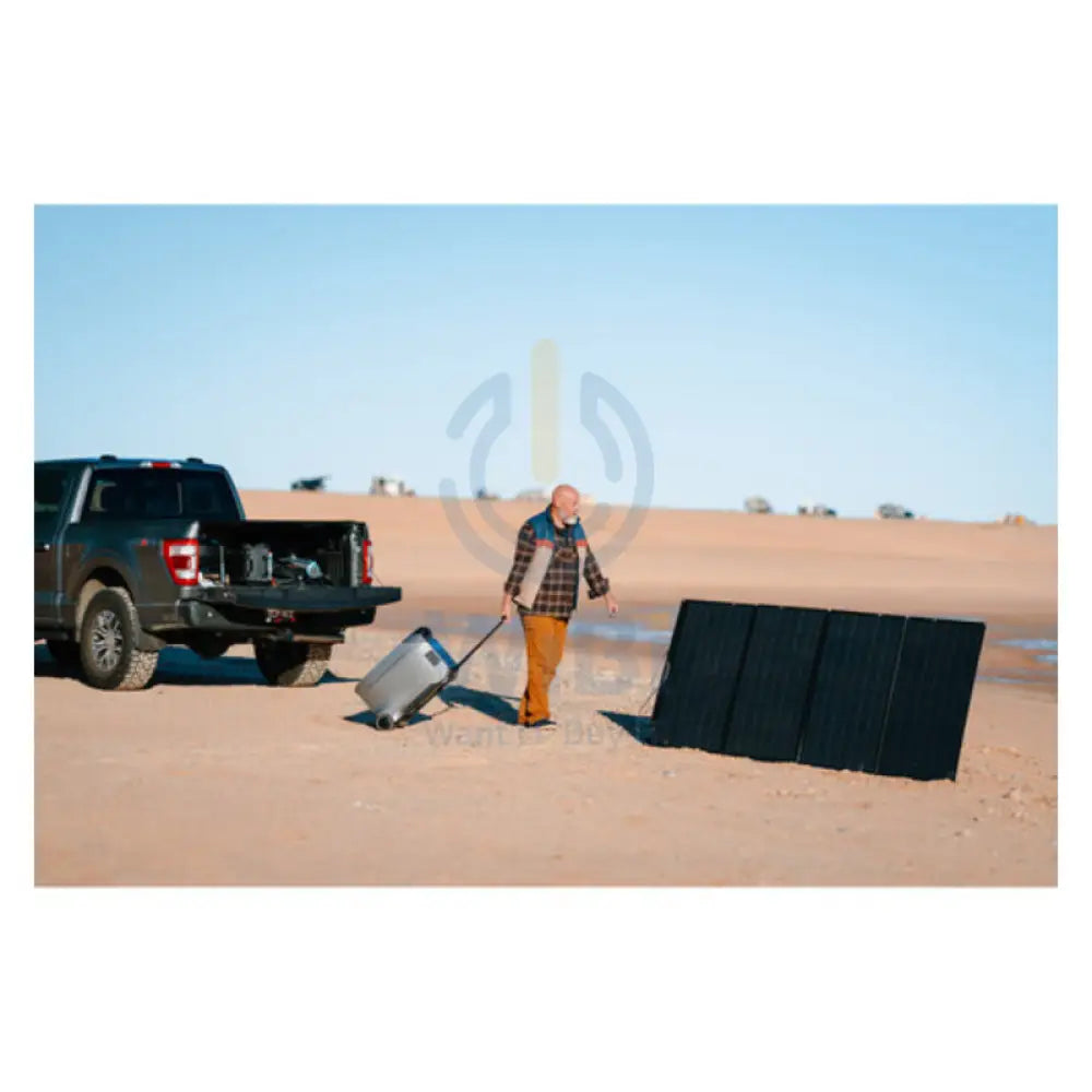 محطة EcoFlow DELTA DELTA برو 3 المحمولة  - 4096 واط/ساعة / فضي اكسسوارات > محطة طاقة