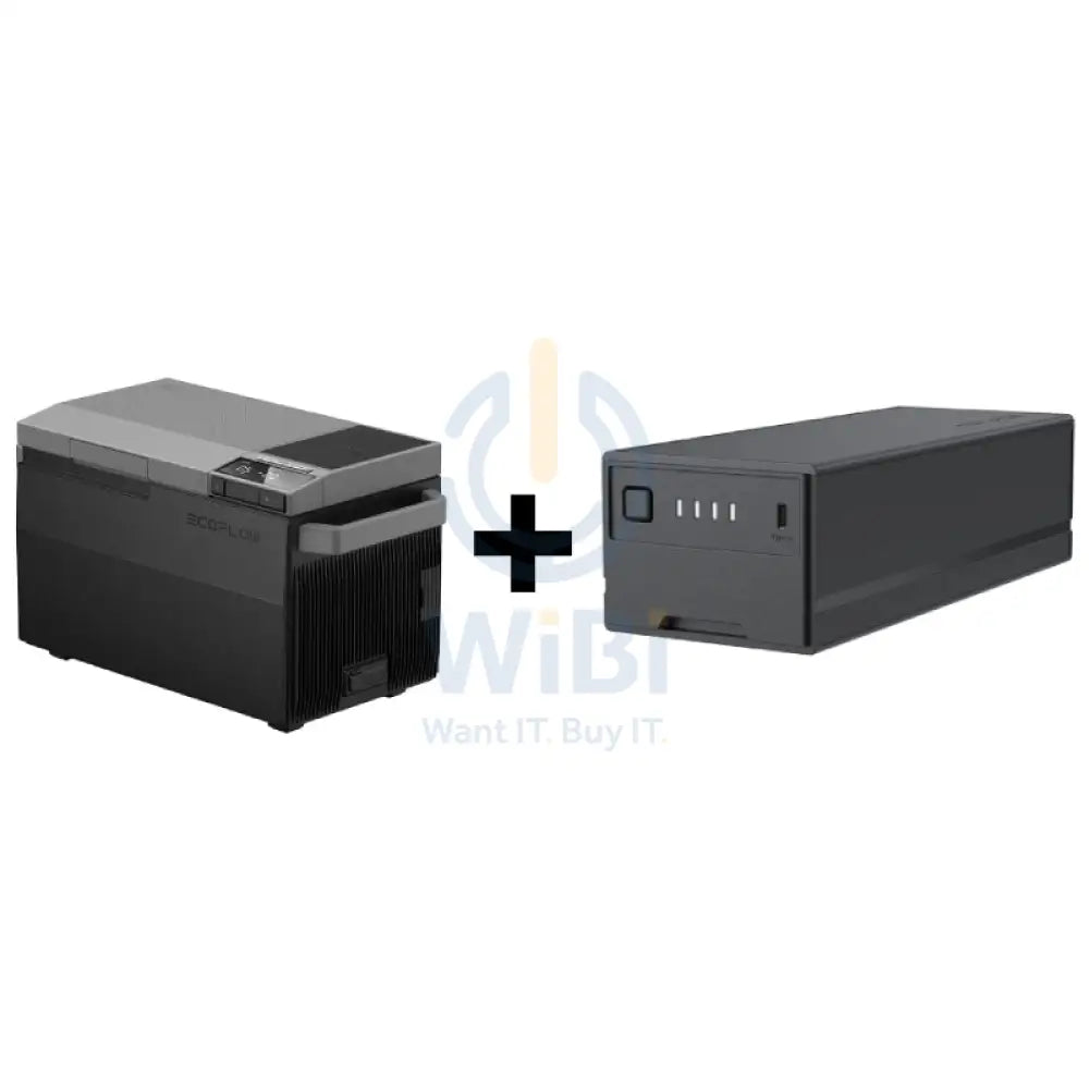 ثلاجة EcoFlow GLACIER المحمولة سعة 38 لترًا + ثلاجة EcoFlow GLACIER بطارية - عرض الباقة اكسسوارات > محطة طاقة