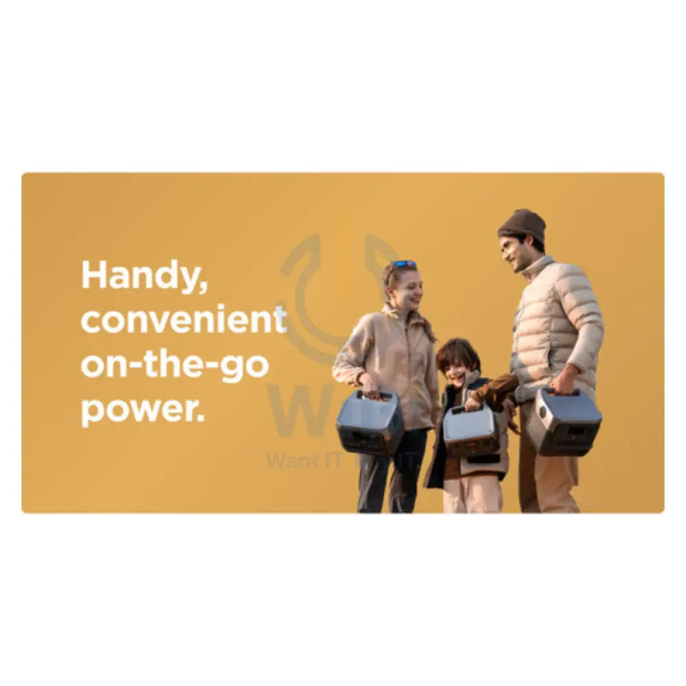 طاقة EcoFlow River 2 المحمولة  - 256Wh / 80000mAh اكسسوارات > محطة طاقة