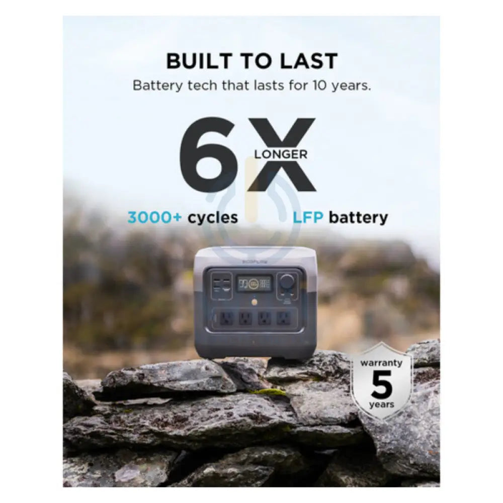 EcoFlow RIVER 2 Pro Portable Power Station - 768Wh / 100W / USB-C / USB-A Accessories > Power Station