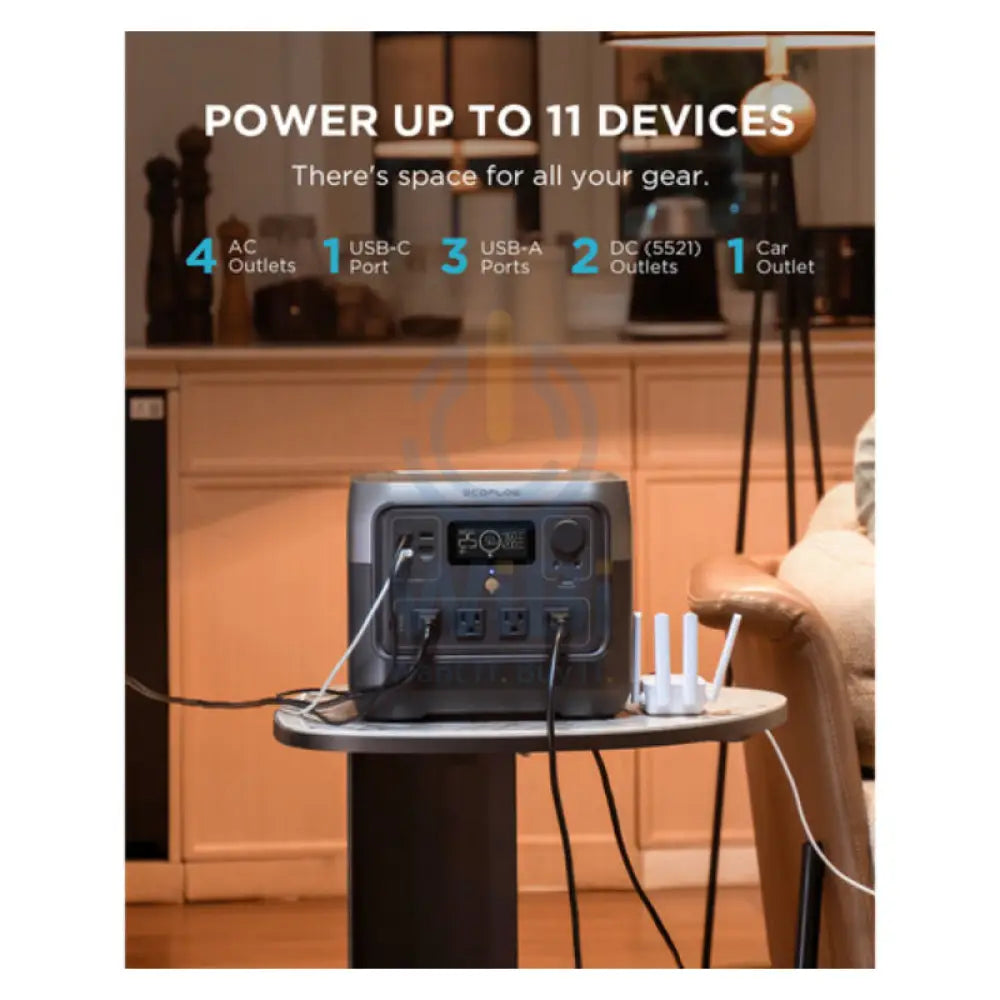 EcoFlow RIVER 2 Pro Portable Power Station - 768Wh / 100W / USB-C / USB-A Accessories > Power Station