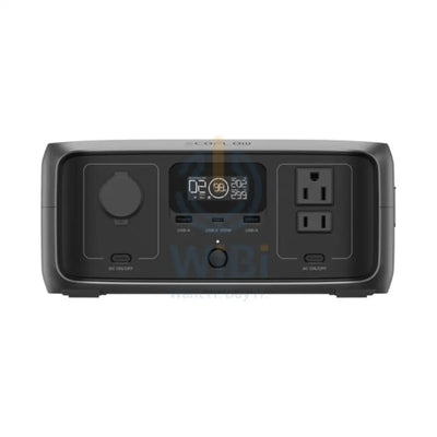 EcoFlow RIVER 3 Portable Power Station - 600W / 245Wh / Gray + EcoFlow EB300 Battery for RIVER 3 Plus + EcoFlow