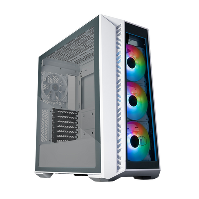 Cooler Master MasterBox MB520 Mesh ARGB ATX Mid Tower Case - White