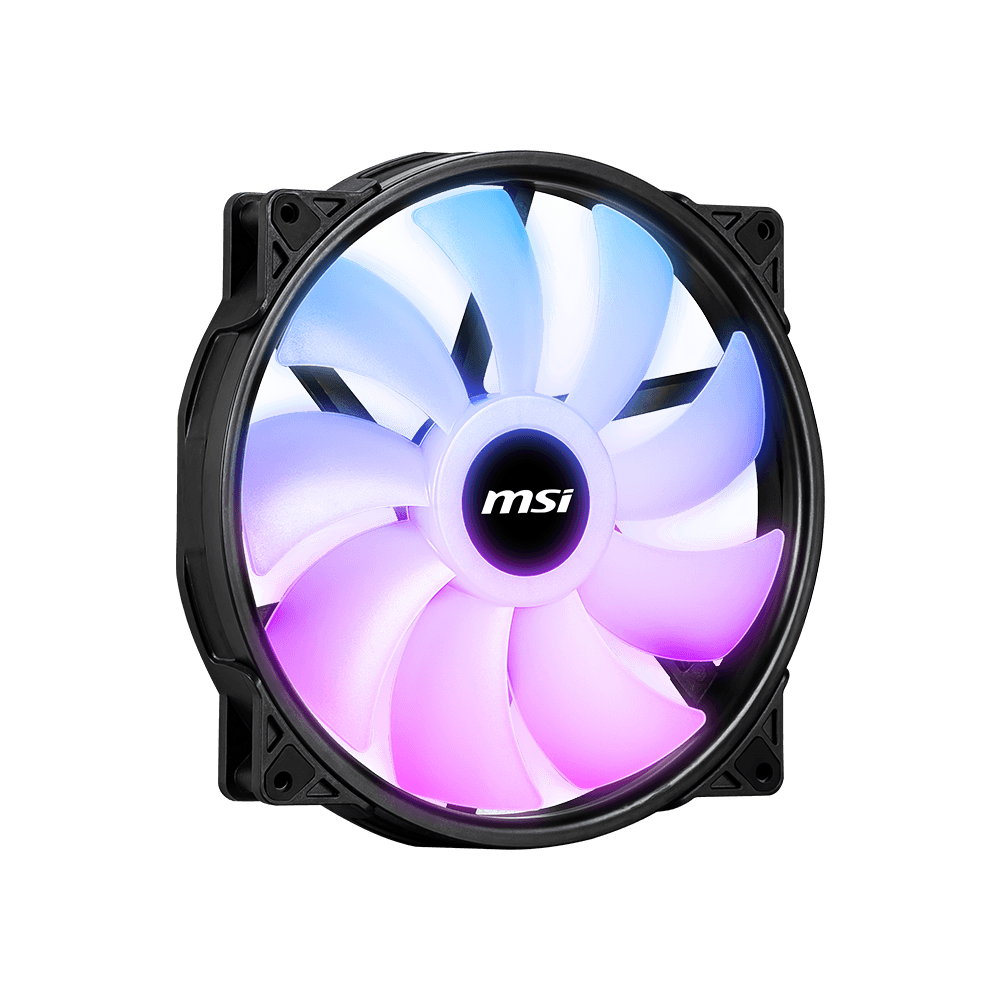 MSI MAG MAX F20A-1 ARGB Case Fan - 200mm / Black