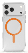 UNIQ HYBRID IPHONE 17 PRO MAX (2025) 6.9 MAGCLICK CHARGING CLEARVUE CLASSIC - ORANGE