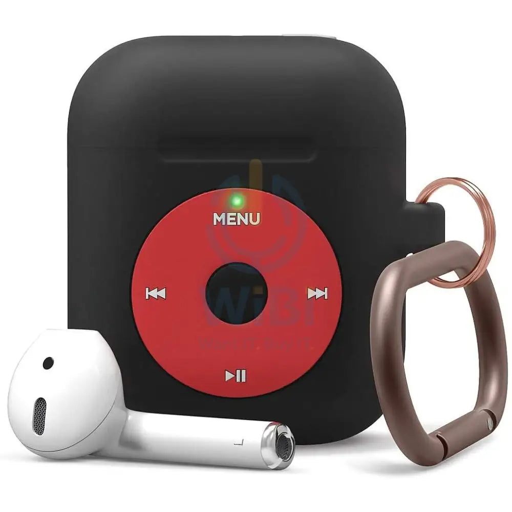 Elago AirPods 1 & 2 AW6 Hang Case (iPod) - Black Accessories > Mobiles & Tablets > Mobiles