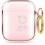 Elago AirPods 1 & 2 Clear Case - Lovely Pink Accessories > Mobiles & Tablets > Mobiles