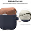 Elago AirPods 1 & 2 Duo Hang Case - Body-Jean Indigo / Top-Peach Medium Grey Accessories > Mobiles & Tablets