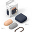 Elago AirPods 1 & 2 Duo Hang Case - Body-Jean Indigo / Top-Peach Medium Grey Accessories > Mobiles & Tablets