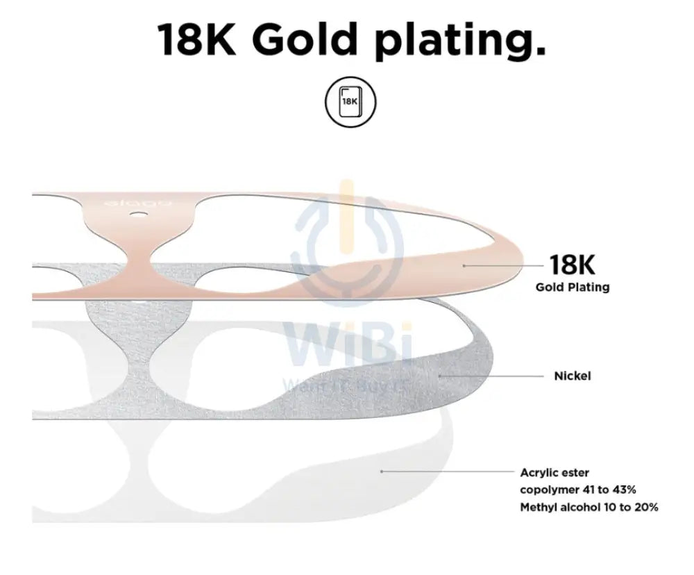 Elago AirPods 1 & 2 Dust Guard - 2 SET - Matt Rose Gold Accessories > Mobiles & Tablets > Mobiles