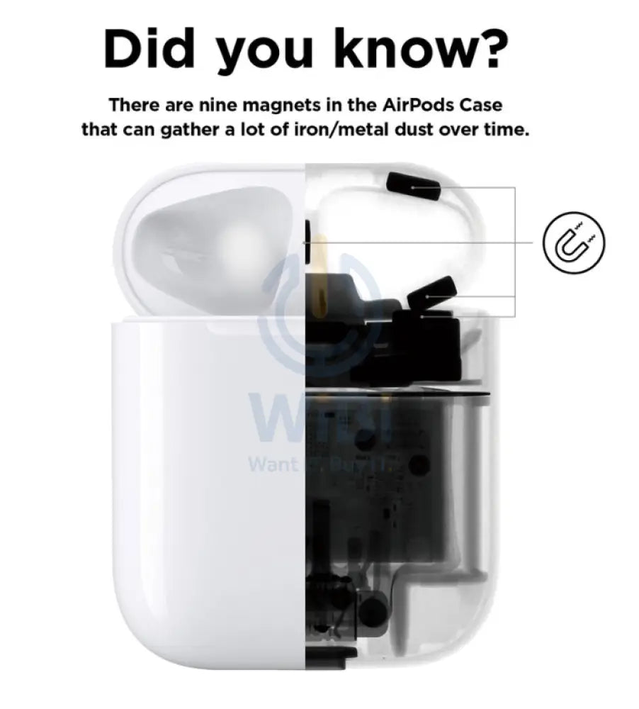 Elago AirPods 1 & 2 Dust Guard - 2 SET - Matt Rose Gold Accessories > Mobiles & Tablets > Mobiles