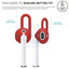 Elago AirPods 1&2 EarPad Hook (2 Pairs) - Red Accessories > Mobiles & Tablets > Tablets