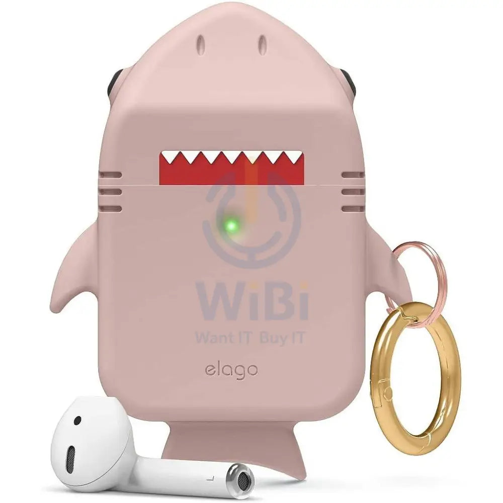 Elago AirPods 1 & 2 Shark Case - Sand Pink Accessories > Mobiles & Tablets > Mobiles