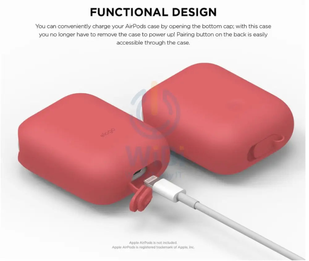 إلاجو ايربودز  مقاوم للماء حافظة  Italian زهري اكسسوارات  هواتف  تابلت  هواتف