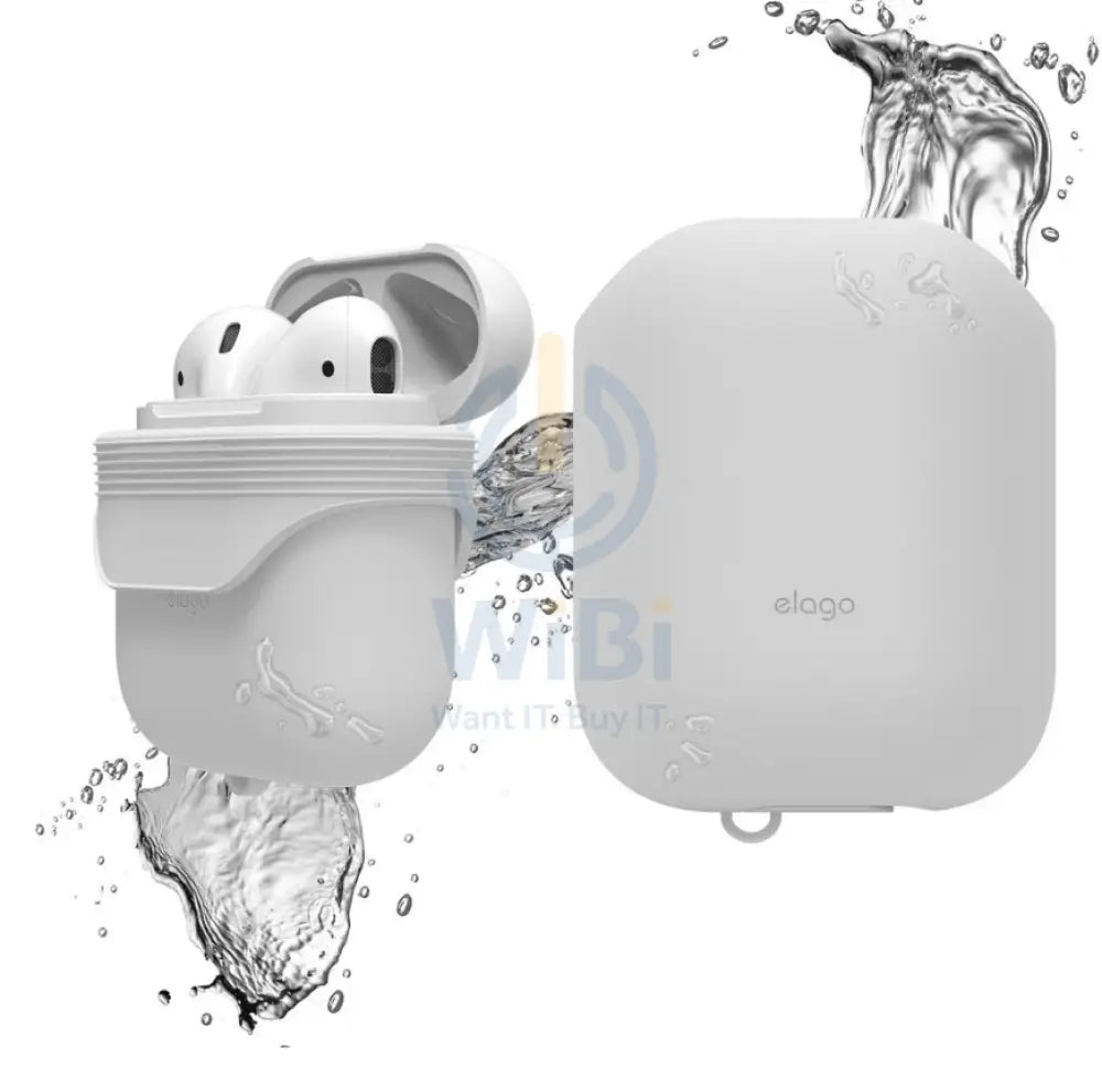 Elago AirPods 1 & 2 WaterProof Case - White Accessories > Mobiles & Tablets > Mobiles