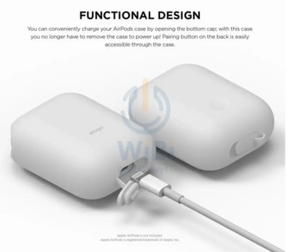 إلاجو ايربودز & 2 مقاوم للماء  حافظة  أبيض اكسسوارات  هواتف  تابلت  هواتف