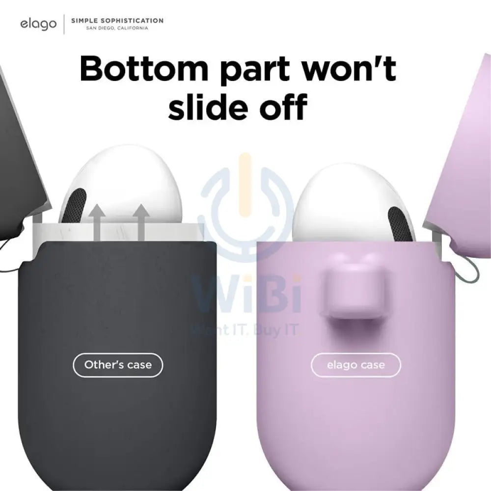 إلاجو ايربودز Hang حافظة  لافندر