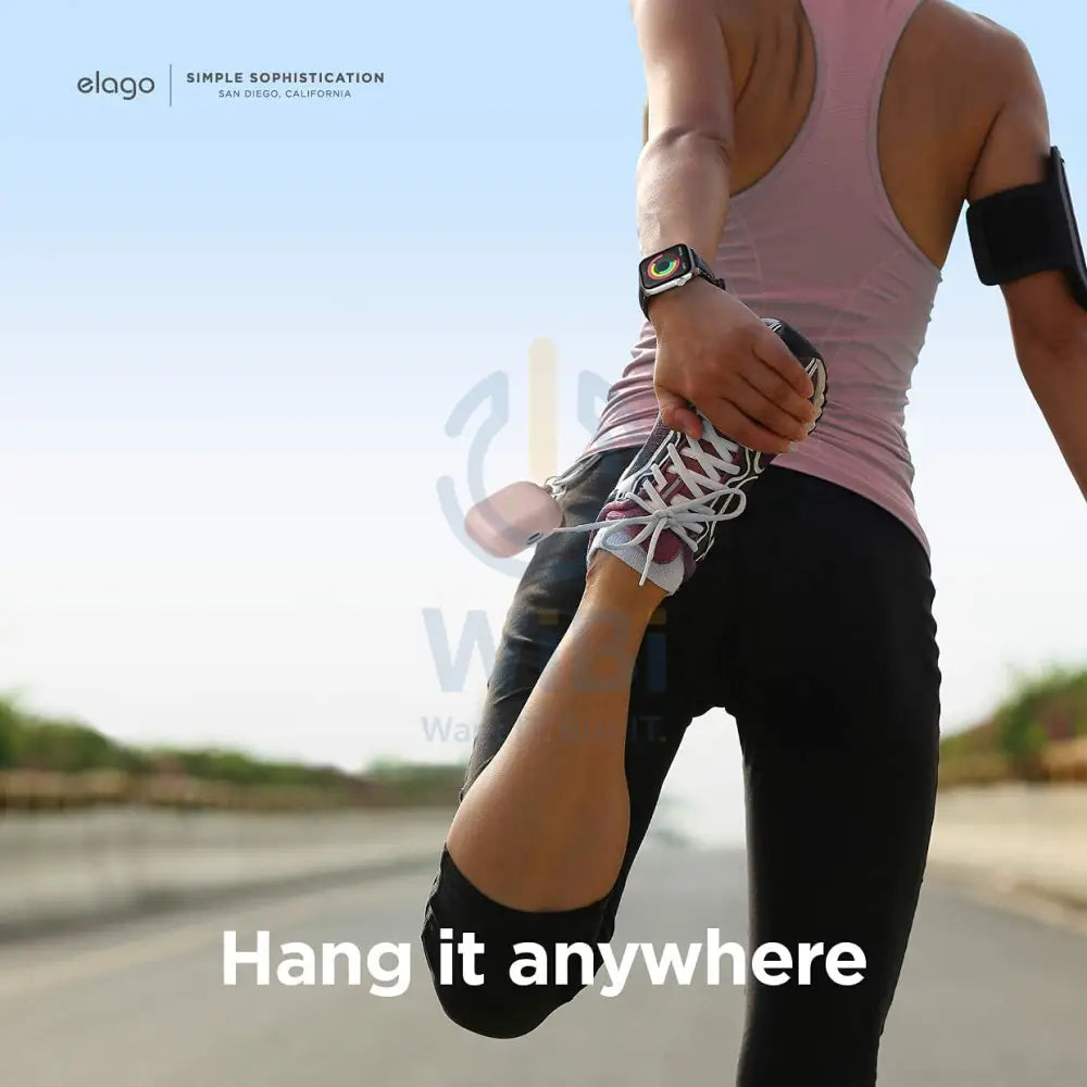 إلاجو ايربودز  ليكويد هايبرد Hang حافظة  Lovely اللون الوردي اكسسوارات  هواتف  تابلت