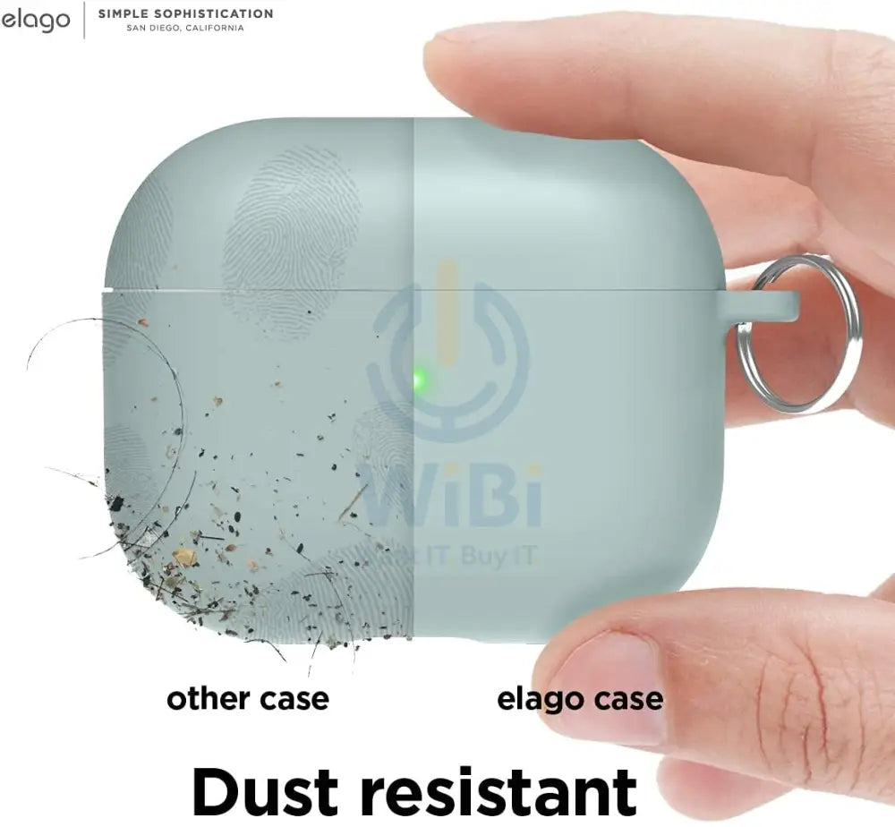 Elago AirPods 3 Liquid Hybrid Basic Hang Case - Mint Accessories > Mobiles & Tablets