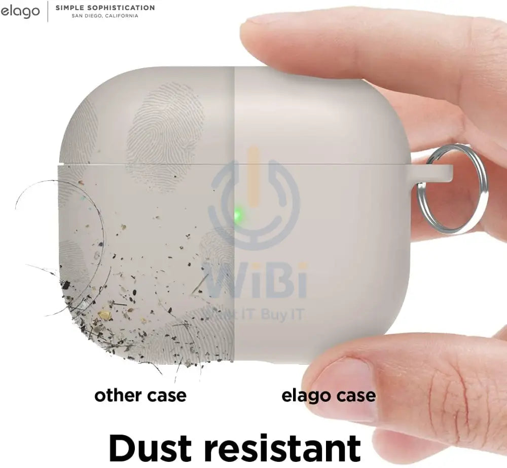 Elago AirPods 3 Liquid Hybrid Basic Hang Case - Stone Accessories > Mobiles & Tablets