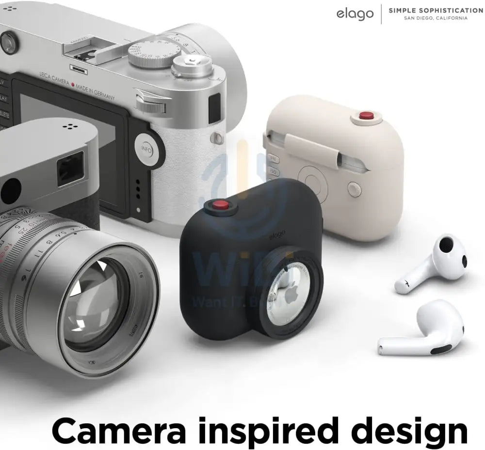 Elago AirPods 3 SnapShot Case - Black Accessories > Mobiles & Tablets