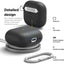 Elago AirPods 4 Liquid Silicone Hang Case - Black Accessories > Headphones > Covers & Cases