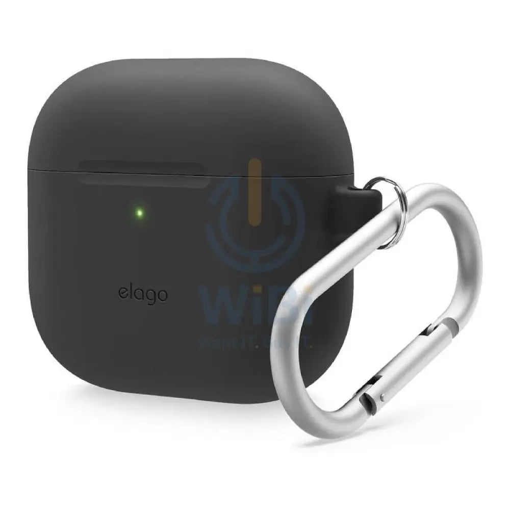 Elago AirPods 4 Silicone Hang Case - Black Accessories > Headphones > Covers & Cases