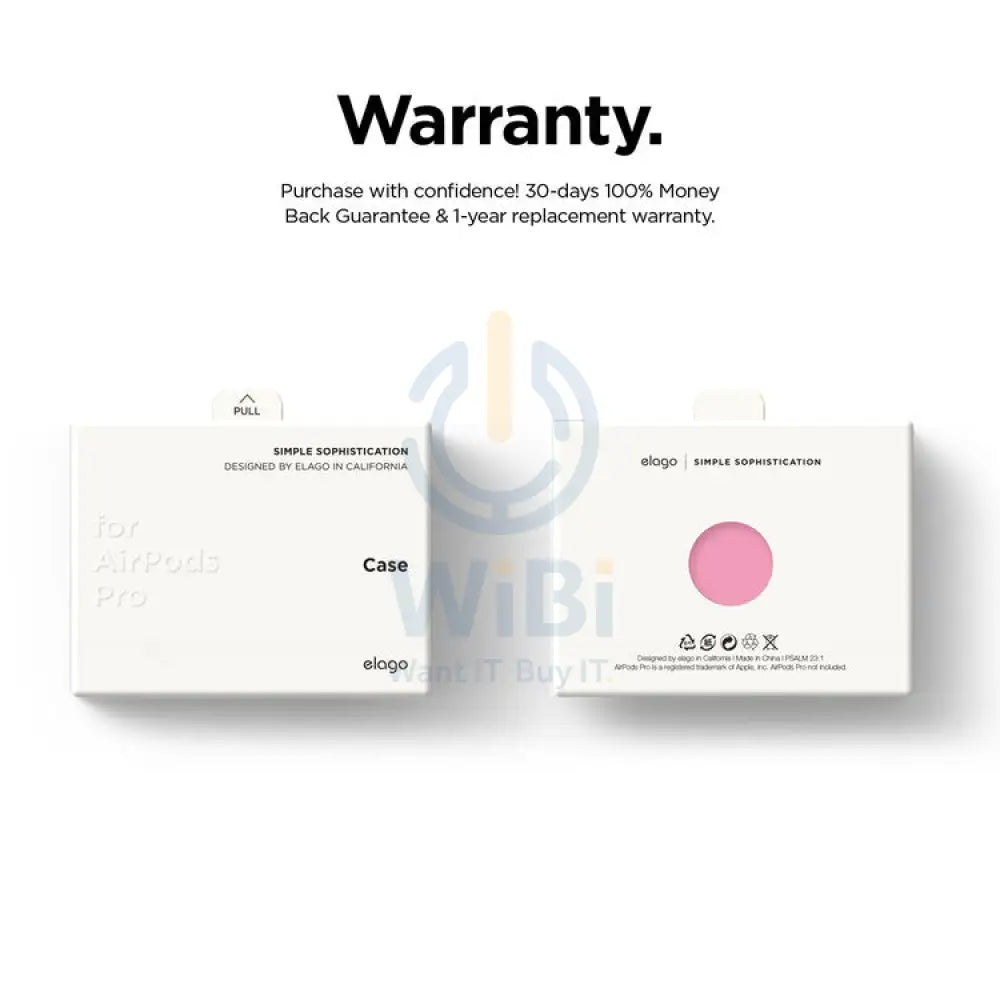 إلاجو ايربودز برو شفاف حافظة  Neon Hotpink اكسسوارات  هواتف  تابلت  هواتف