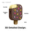 Elago AirPods Pro Ice Cream Case - Dark Brown Accessories > Mobiles & Tablets > Mobiles