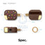 Elago AirPods Pro Ice Cream Case - Dark Brown Accessories > Mobiles & Tablets > Mobiles