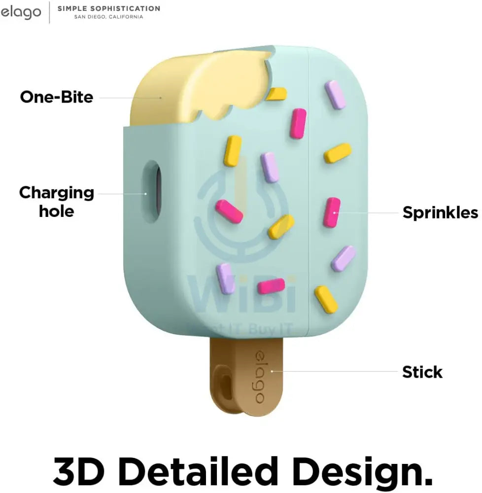 Elago AirPods Pro Ice Cream Case - Mint Accessories > Mobiles & Tablets > Mobiles