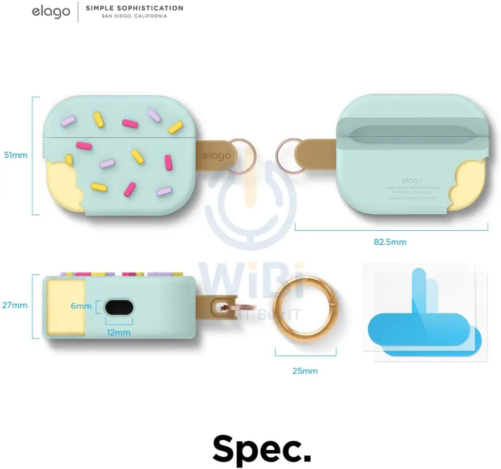 Elago AirPods Pro Ice Cream Case - Mint Accessories > Mobiles & Tablets > Mobiles