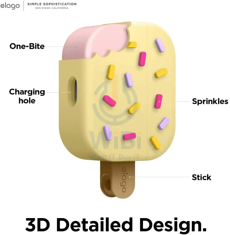 Elago AirPods Pro Ice Cream Case - Yellow Accessories > Mobiles & Tablets > Mobiles